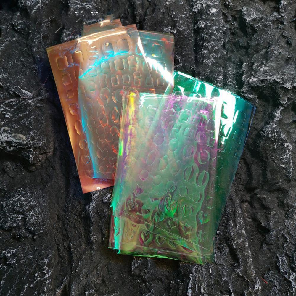 LILYES Giấy Foil Hologram Dán Móng Nghệ Thuật