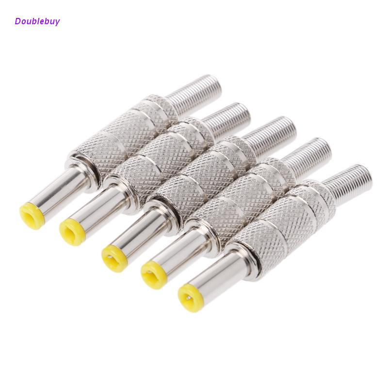 Set 5 Đầu Nối Nguồn DC 5.5x2.1mm Chất Lượng Cao
