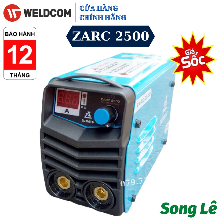 Máy Hàn Điện Tử Mini ZiZiWeld ZARC 2500 - Thợ và Gia Đình