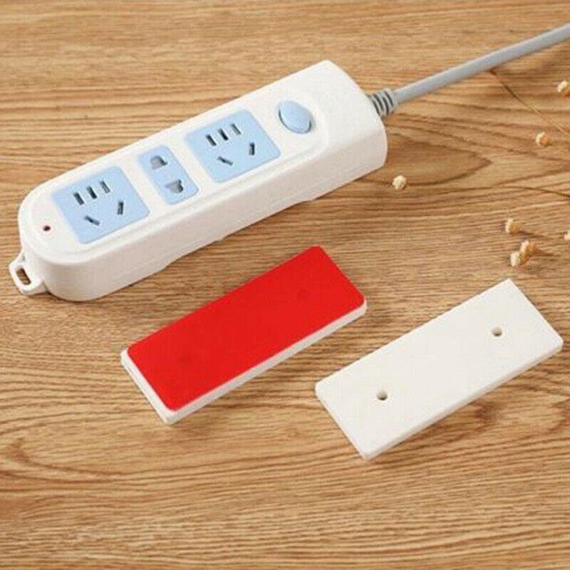 1 Giá Đỡ Cố Định Ổ Cắm Điện Dán Tường Không Cần Đục Lỗ