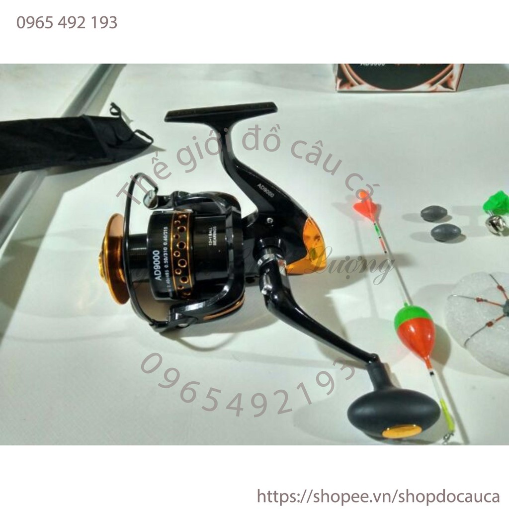 [Nhập mã MASO100K - giảm 10% - đơn trên 400K] Bộ cần câu lục SH Discovery BX-T Máy AD9000 tặng phụ kiện ( rẻ vô địch )