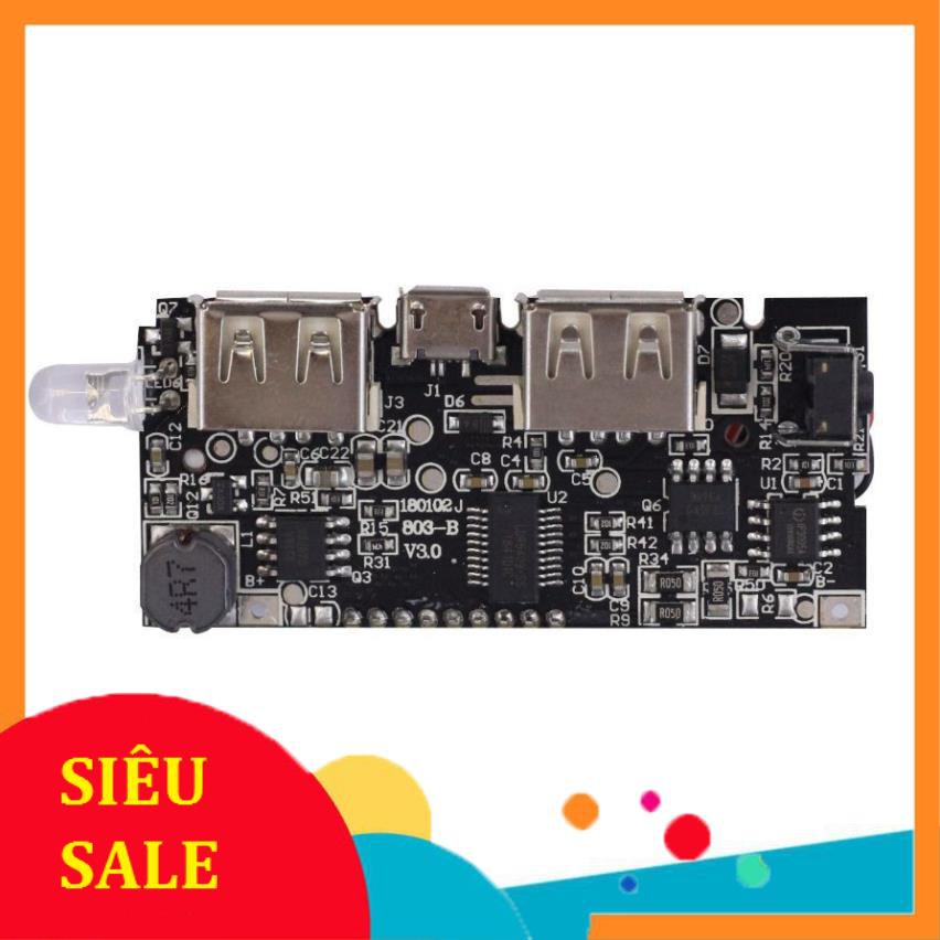 Module Sạc Pin Dự Phòng 18650 V4 1A/2A Hiển Thị LCD