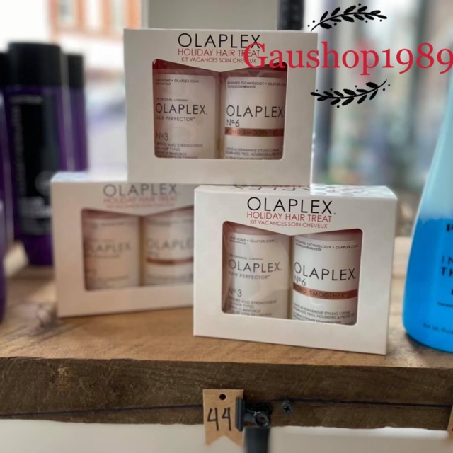[OLAPLEX] [Authentic, có sẵn] Set dưỡng + phục hồi tóc OLAPLEX HOLIDAY HAIR TREAT