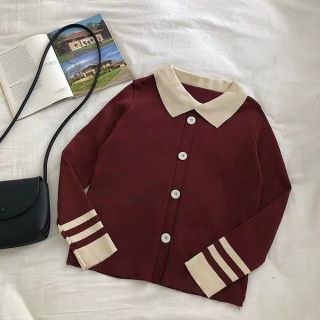 Áo len mỏng cổ peter pan ulzzang