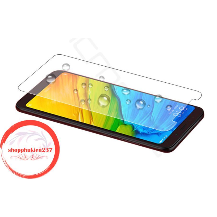 XIAOMI REDMI 5 PLUS , REDMI 5 KÍNH CƯỜNG LỰC 9H TRONG SUỐT KHÔNG FULL MÀN (TẶNG KEO CHỐNG HỞ MÉP)