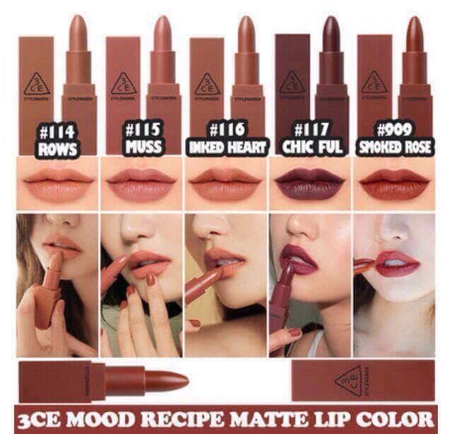 Son 3CE x Lily Maymac Matte Lip Color