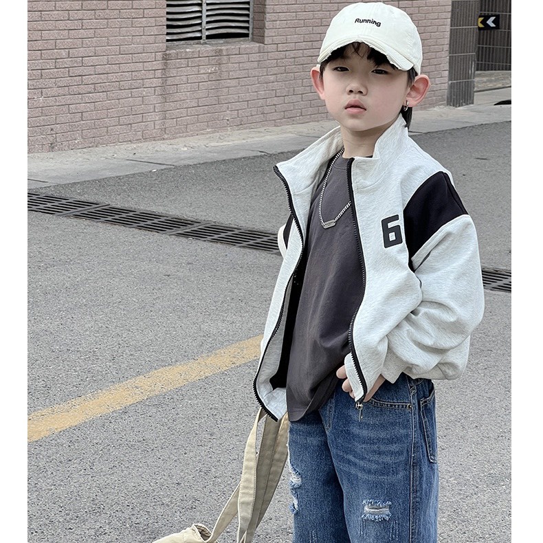 Áo khoác thể thao cá tính cho bé A836 [HÀNG CAO CẤP]