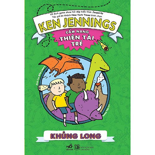 Sách - Cẩm nang thiên tài trẻ: Khủng long [Nhã Nam]