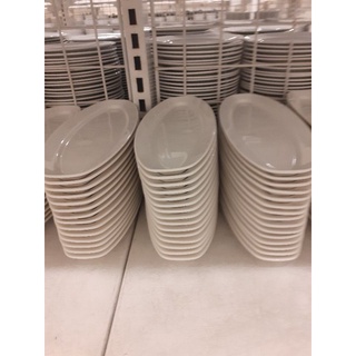 Dĩa oval 28cm gốm sứ cao cấp