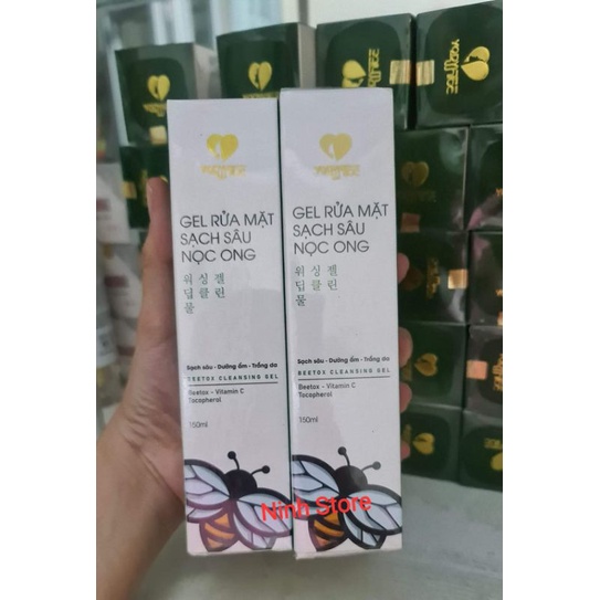 Sữa rửa mặt, gel rửa mặt nọc ong Yody White Phương Anh  150ml