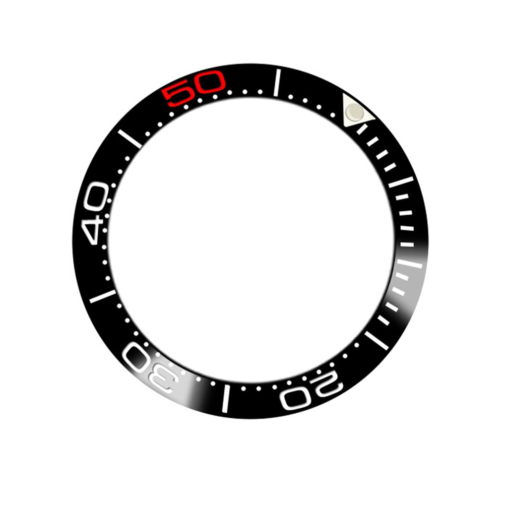 Vòng chèn bezel gốm sứ thay thế 38MM cho đồng hồ Omega Seamaster Series