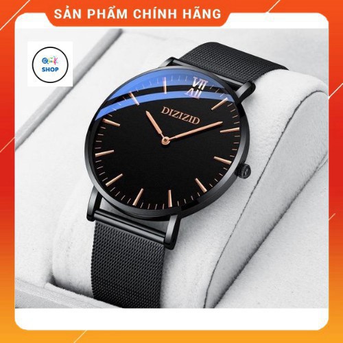 Đồng Hồ Nam DIZIZID Dây Thép Lụa Mặt Siêu Mỏng cái nóng & NEW 33 19