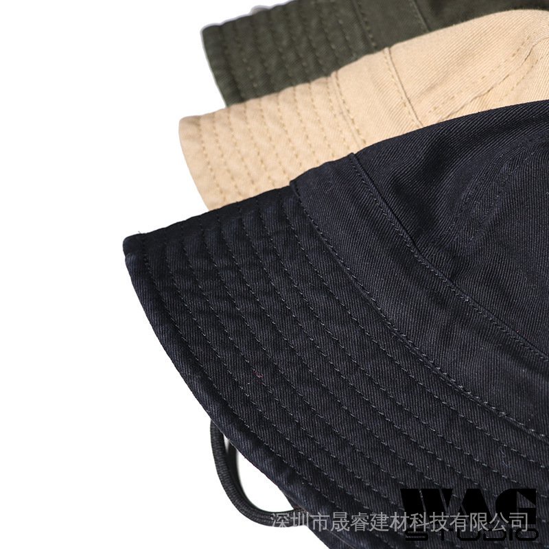 Nón Tai Bèo Vải Cotton Có Dây Rút Điều Chỉnh Kích Thước