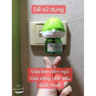 Đèn đuổi muỗi tinh dầu Hàn quốc