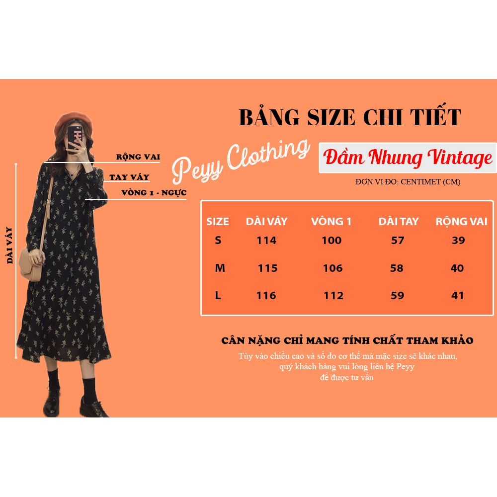 Váy suông dài hoa nhí vintage chất voan cao cấp V22 - Peyy Clothing | BigBuy360 - bigbuy360.vn