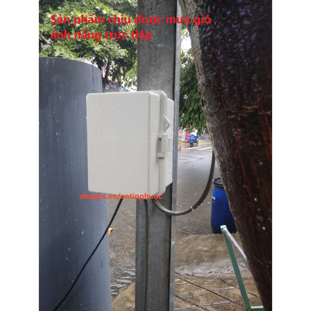 Tủ điện nhựa ngoài trời JL 00B  - Tủ điện chống nước Lioa - hộp kỹ thuật