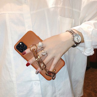 Ốp điện thoại Có dây xích cầm iphone silicon