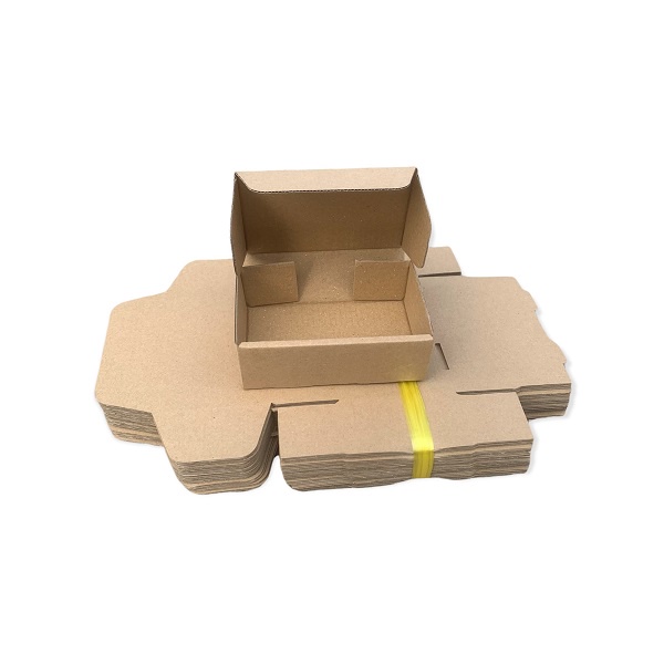ECOBOX - combo 100 hộp carton nắp gài size 12x8x4