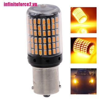 2 Đèn Xi Nhan Màu Vàng 1156 1095 1141 P21W Ba15S 7506 Led 3014 144-smd