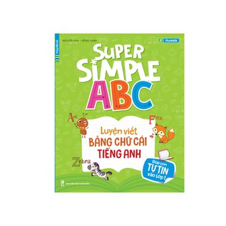 Sách Combo luyện viết chữ cái tiếng Anh cho bé vào lớp 1