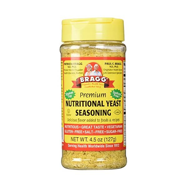 Men dinh dưỡng 127G [gia-vị] @Hàng-Mỹ  BRAGG Nutritional-Yeast-Seasoning-4.5oz