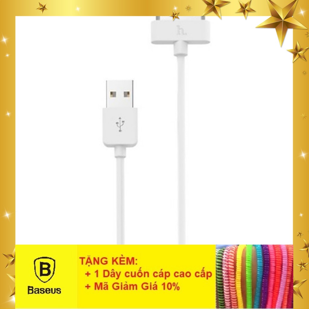 Cáp Sạc Hoco X1 dành cho dòng 4/4s và Pad 2,3 - Bảo hành 12 Tháng