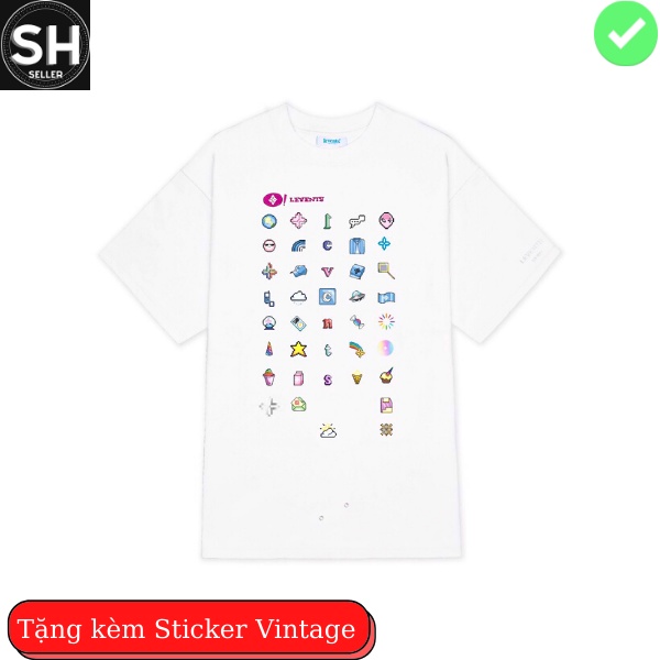 Áo thun 𝗜𝗡𝗧𝗘𝗥𝗡𝗘𝗧𝗟𝗢𝗩𝗘 𝗣𝗜𝗫𝗘𝗟 𝗪𝗛𝗜𝗧𝗘 ®️ - 𝑯𝒂̀𝒏𝒈 𝒄𝒉𝒊́𝒏𝒉 𝒉𝒂̃𝒏𝒈