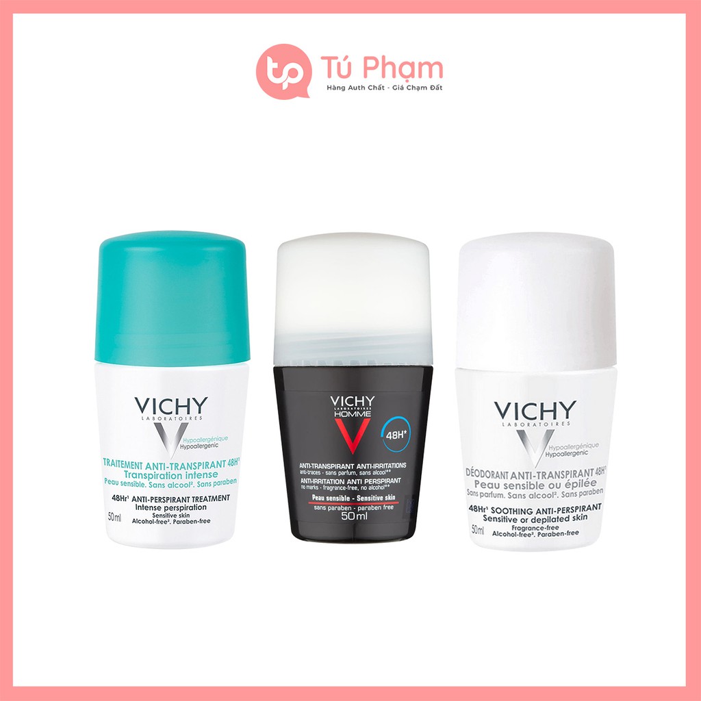 Lăn Khử Mùi Vichy Deodorant 50ml