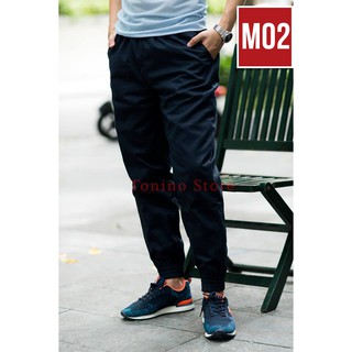 ✔️ Quần jogger nam kaki co dãn chất mát