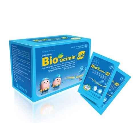 - Men vi sinh - Dành cho Bé biếng ăn, rối loạn tiêu hoá - Giúp Bé tăng cường sức khoẻ - Hộp 30 gói