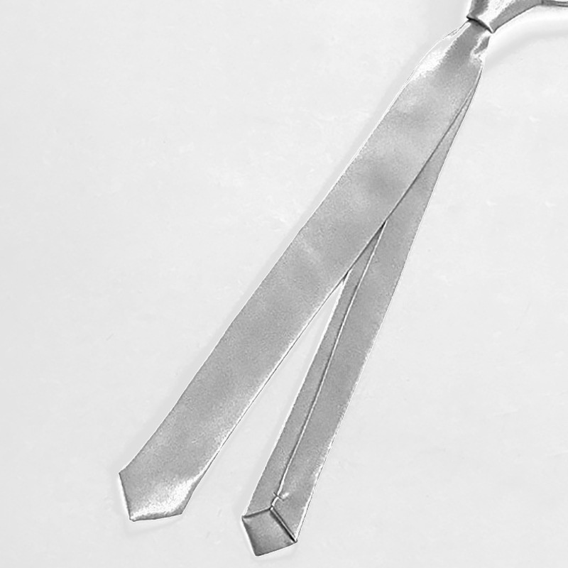 Cà Vạt 3CM Màu Trơn Siêu Hẹp Thời Trang Cho Nam Nữ