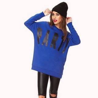 Áo nỉ chui đầu nữ hiệu Forever21
