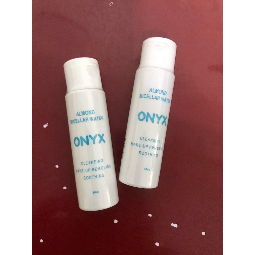 TẨY TRANG ONYX ALMOND MICELLAR WATER MINI 30ML - HÀNG CHUẨN CHÍNH HÃNG