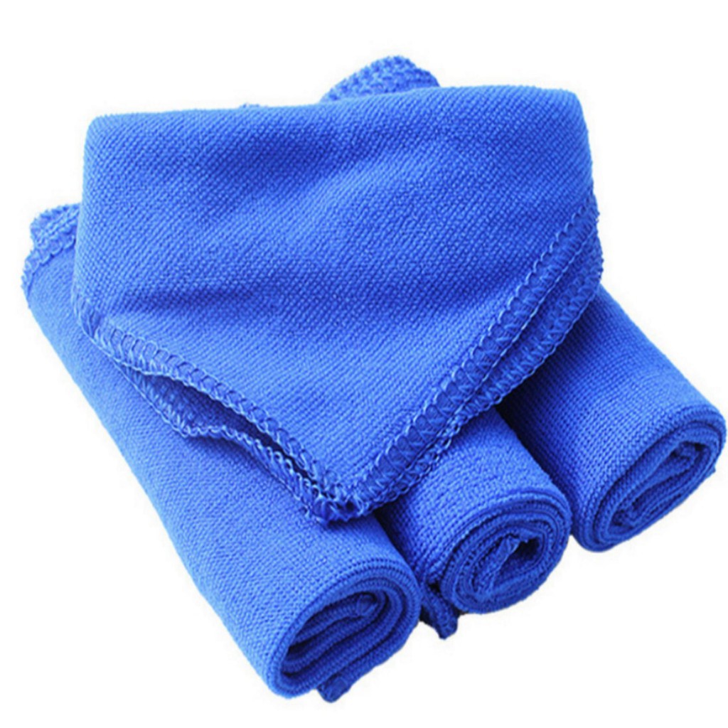 Khăn lau xe chuyên dụng Microfiber siêu thấm, siêu bền