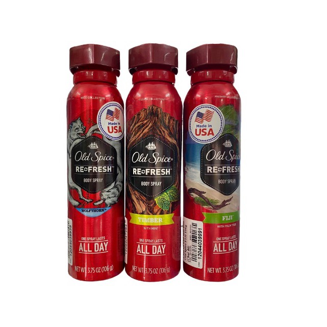 Xịt khử mùi Toàn Thân Nam Old Spice 106g - Nhập Khẩu Từ Mỹ