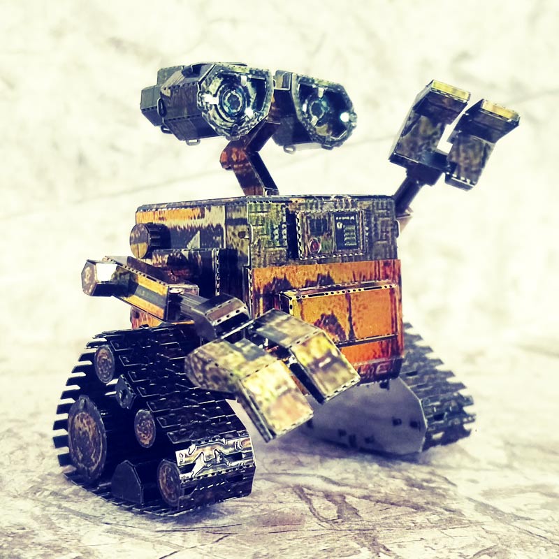 Mô Hình Lắp Ráp 3d Robot Biết Yêu - WALL-E