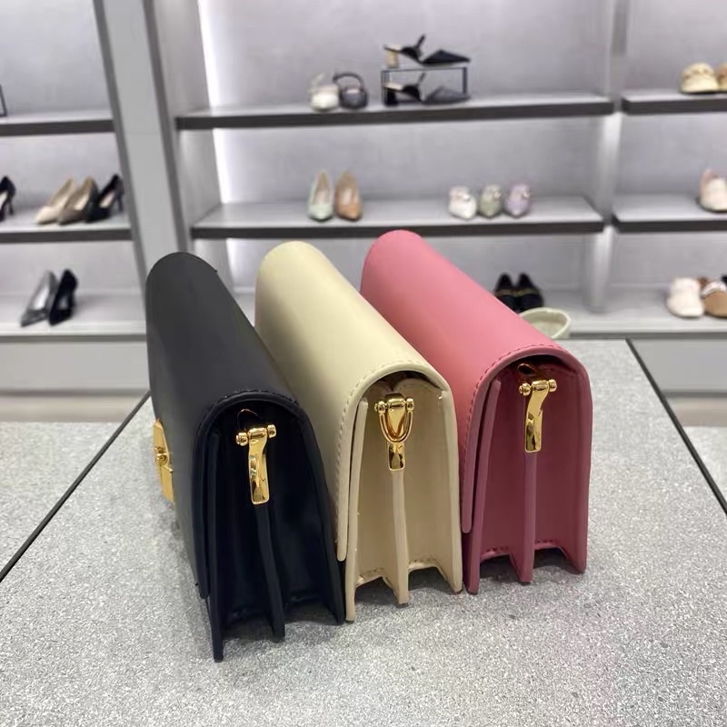 Túi C.Kkk khoá xích nhiều ngăn size 20cm Full Box