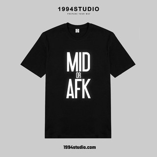 áo thun Mid or AFK - áo Lol - Liên Mình huyền thoại phản quang cực ngầu