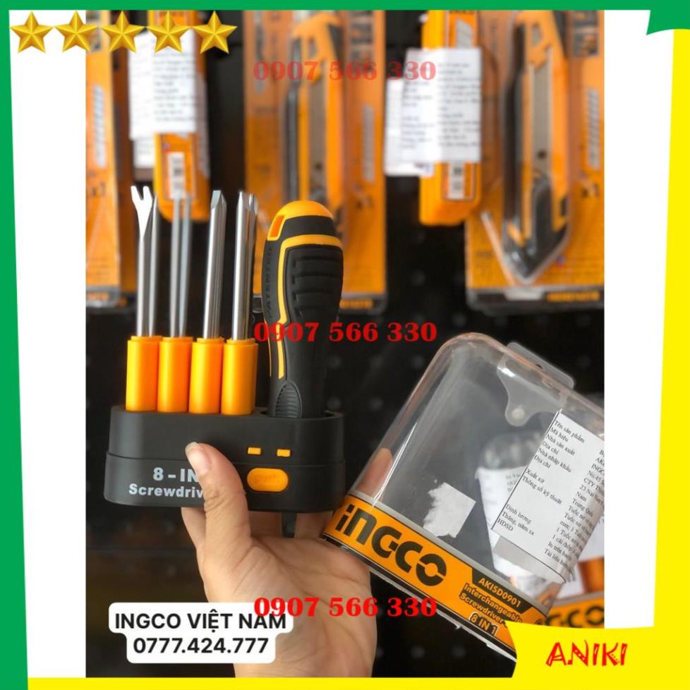 Bộ 9 tua vít đa năng INGCO AKISD0901 ANIKI