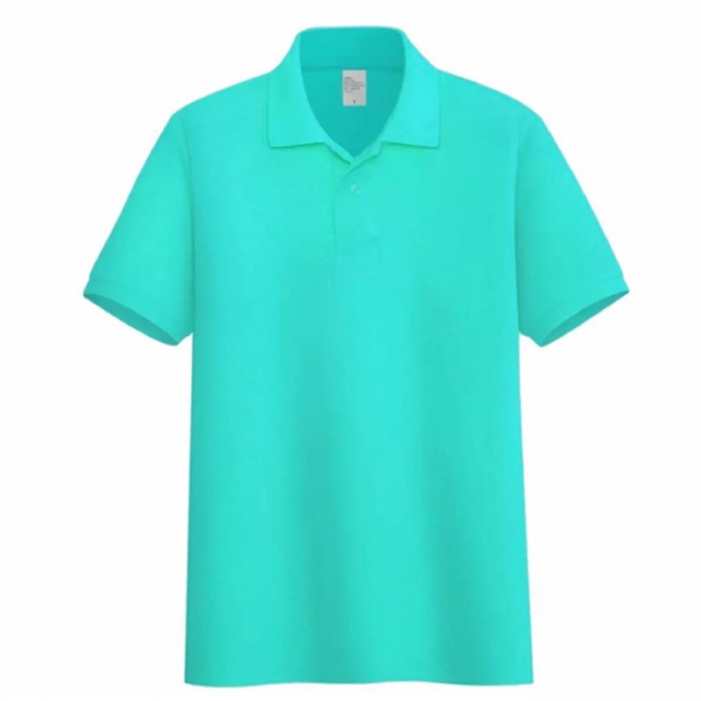 Áo Sơ Mi polo Trơn Xanh Bạc Hà | Áo Sơ Mi Đồng Phục Màu Trơn size M L XL XXL Cho Nam