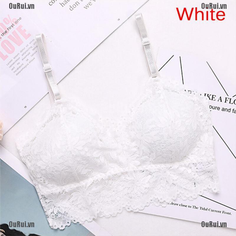 Áo ngực ren hoa màu tùy chọn có mút nâng quyến rũ