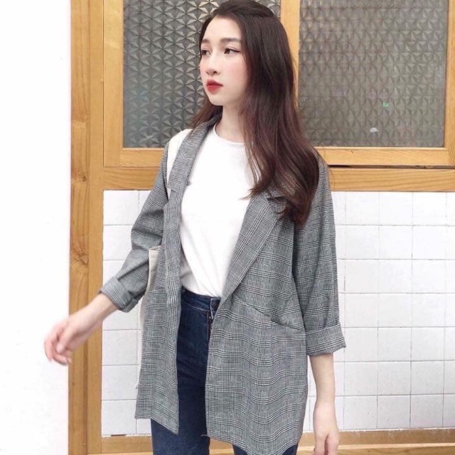 Áo vest kẻ karo
