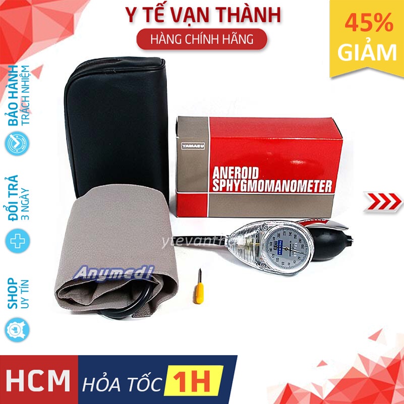 ✅ [TRỌN BỘ] Máy Đo Huyết Áp Cơ: Yamasu Nhật (Trọn Bộ Gồm Ống Nghe) -VT0015