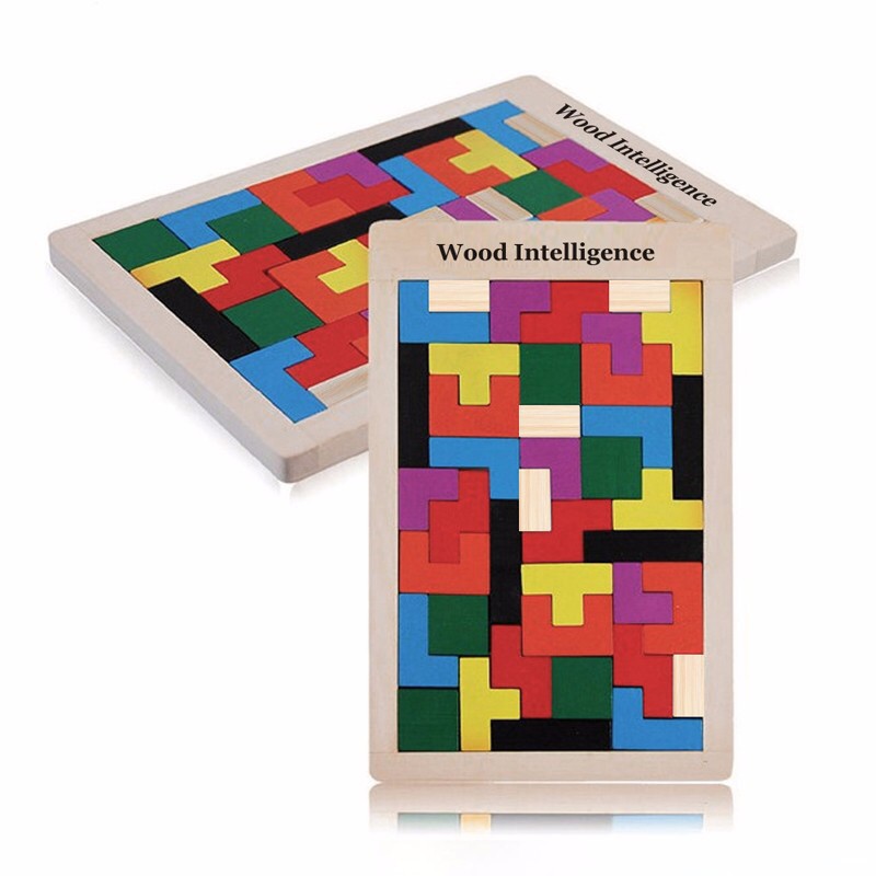 Đồ Chơi Trí Tuệ Cho Trẻ Wood Intelligence Tetris