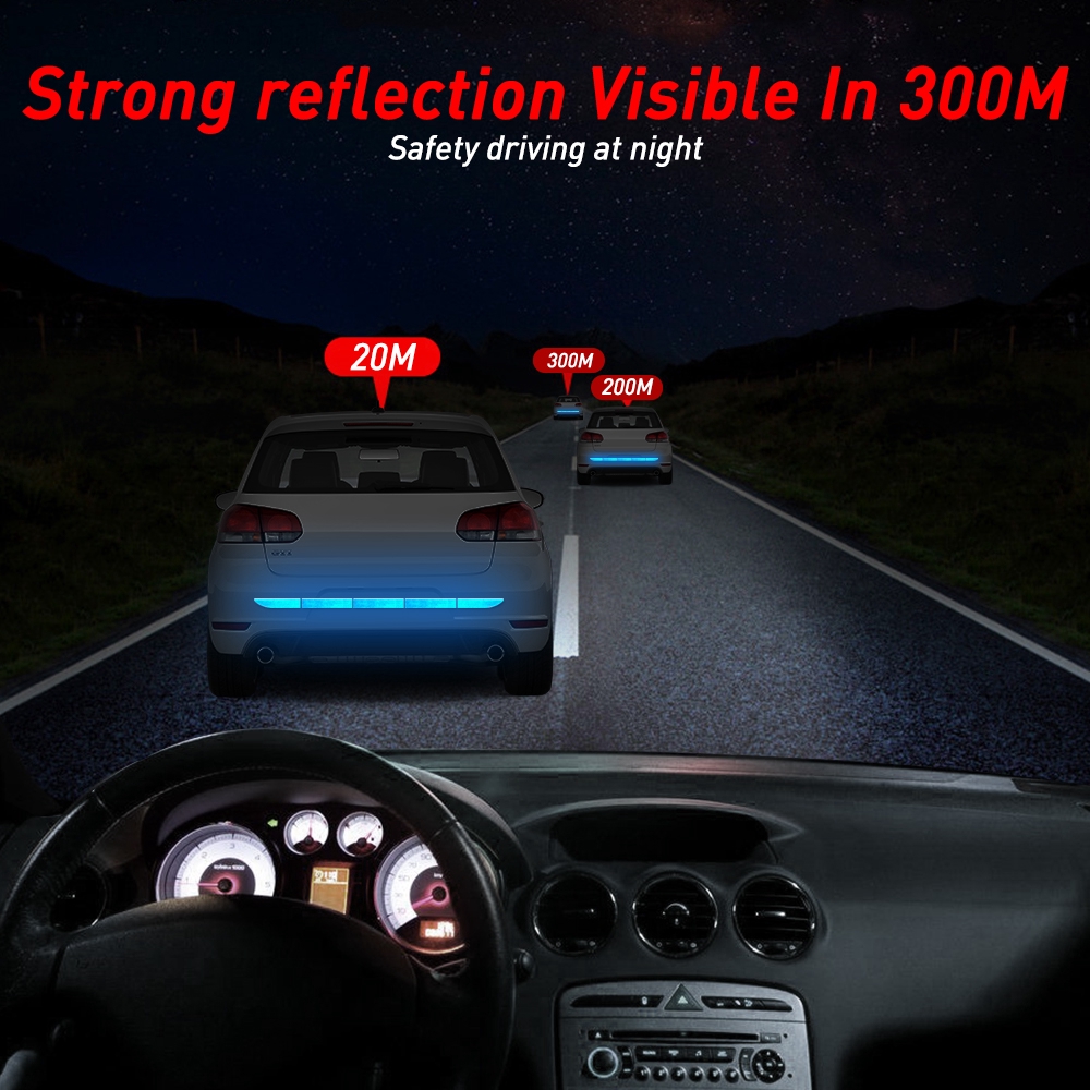 Miếng Dán Trang Trí Xe Hơi Phản Quang Độc Đáo