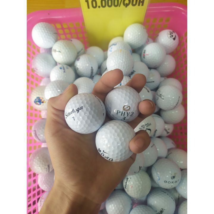 10 quả bóng golf đủ các thương hiệu chuẩn chất lượng