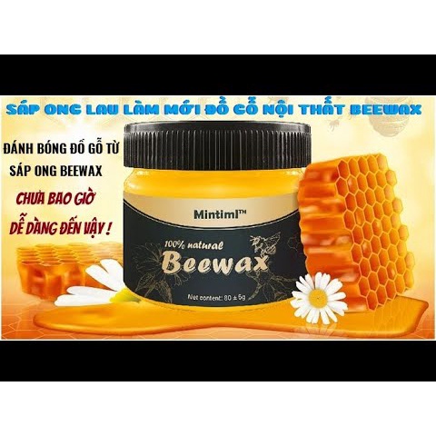 Sáp Lau Gỗ Beewax Đánh Bóng Đồ Gỗ tiện lợi giá rẻ