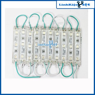 Bộ 10 Thanh Led Hắt 12V Siêu Sáng ( Mỗi thanh 3 bóng )