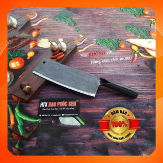 Dao Chặt Gà Cán Sắt HTX DAO PHÚC SEN S05 Thái Thịt Xương Sườn 22cm