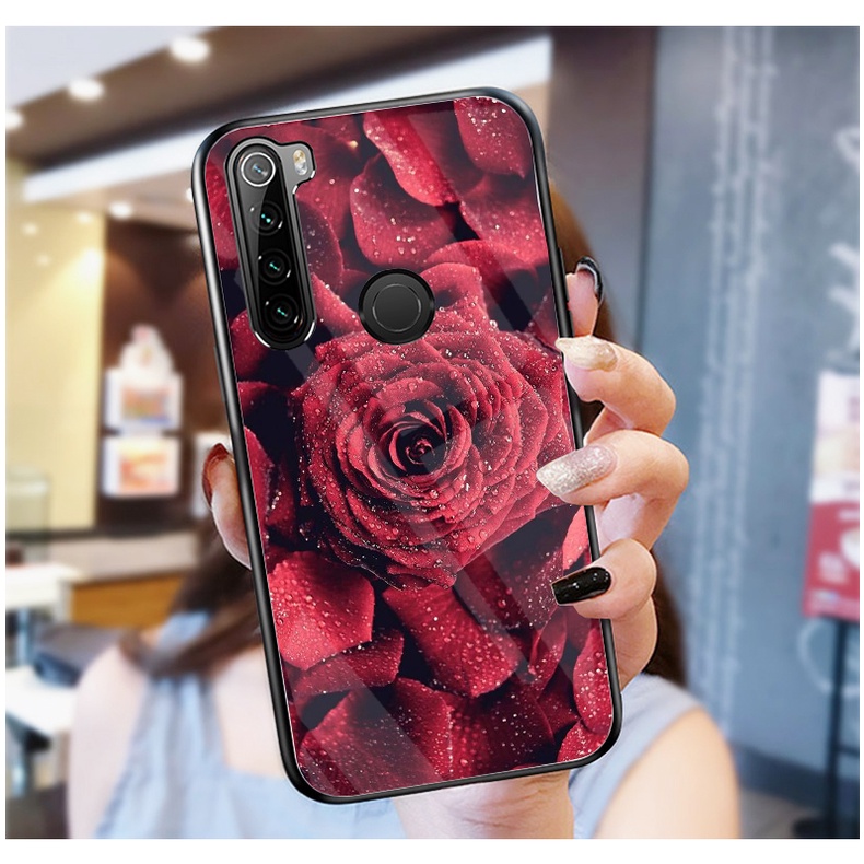Ốp Lưng XIAOMI REDMI NOTE 8 Ốp kính bóng cao cấp mới nhất